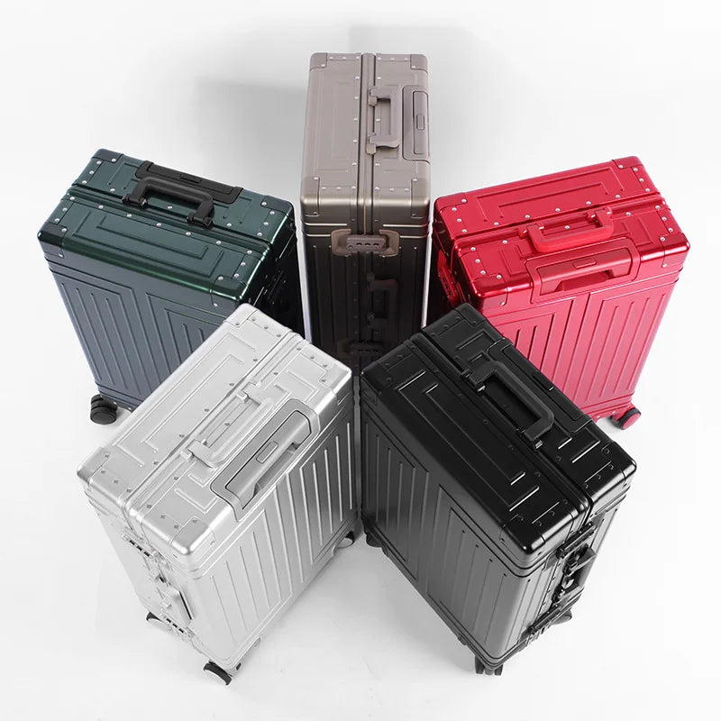 Trovick Aluminum Suitcase