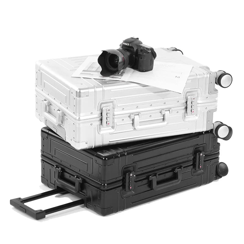 Trovick Aluminum Suitcase